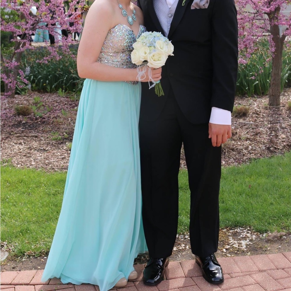 Mint Prom Dress